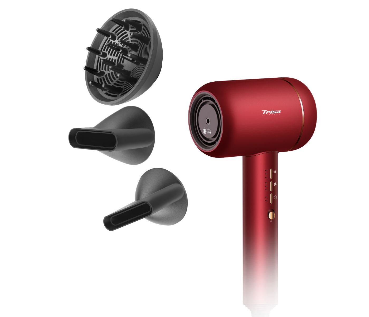 Πιστολάκι Μαλλιών Ionic Trisa Electronics Ultra Ionic Pro SPK Elna